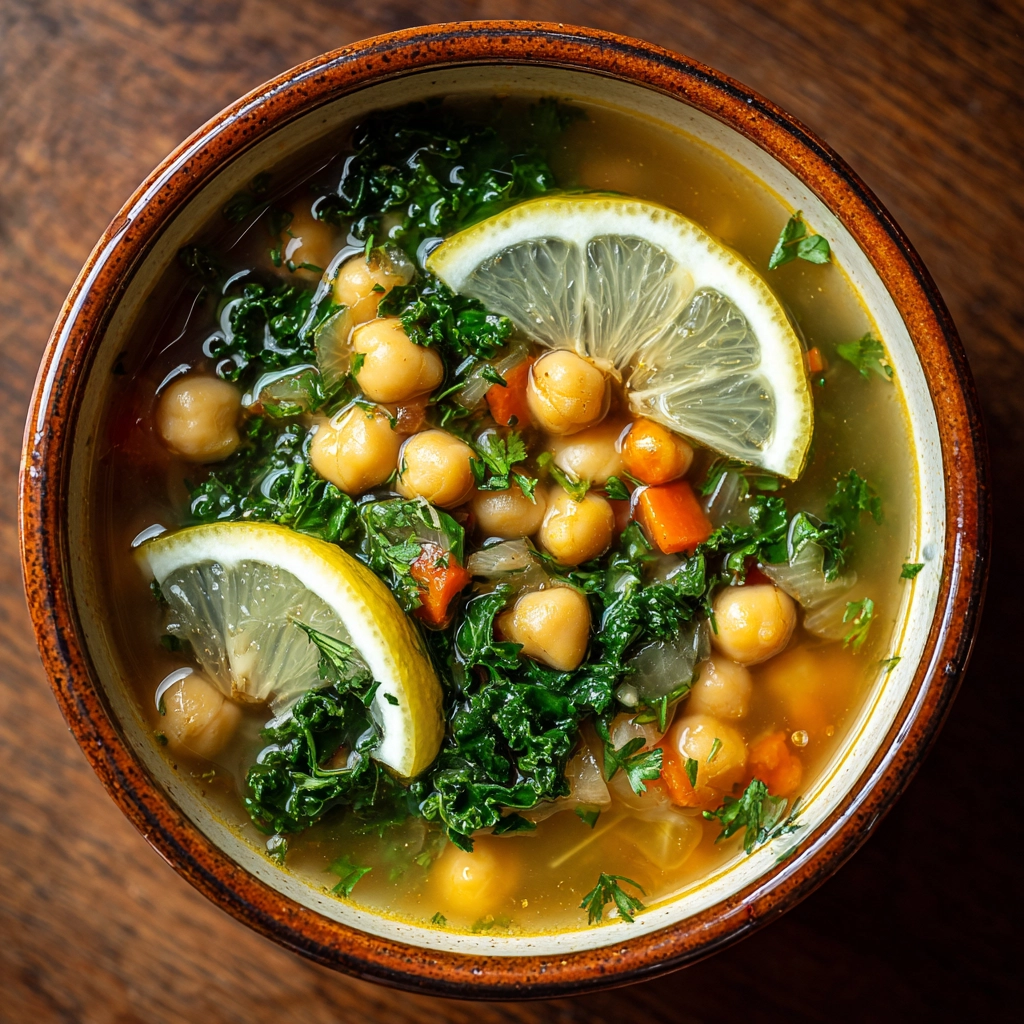 Lemony Chickpea Soup