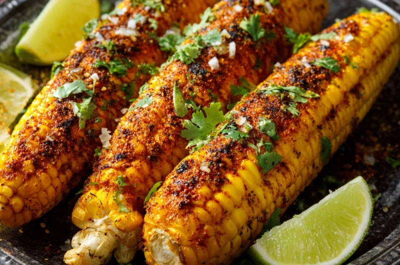 Masala Street Corn: Spicy, Tangy, and Irresistibly Flavorful