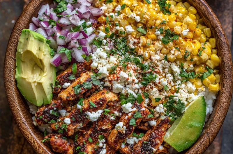 Mexican Street Corn Chicken Bowl: A Flavorful, Fun, and Fresh Meal