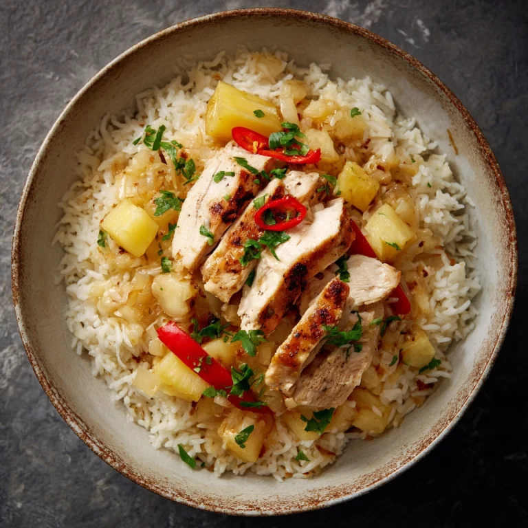 Pineapple Chicken Rice