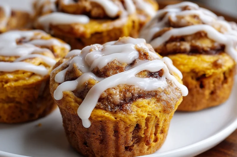 Pumpkin Cinnamon Roll Muffins: Fluffy, Spiced, and Irresistible