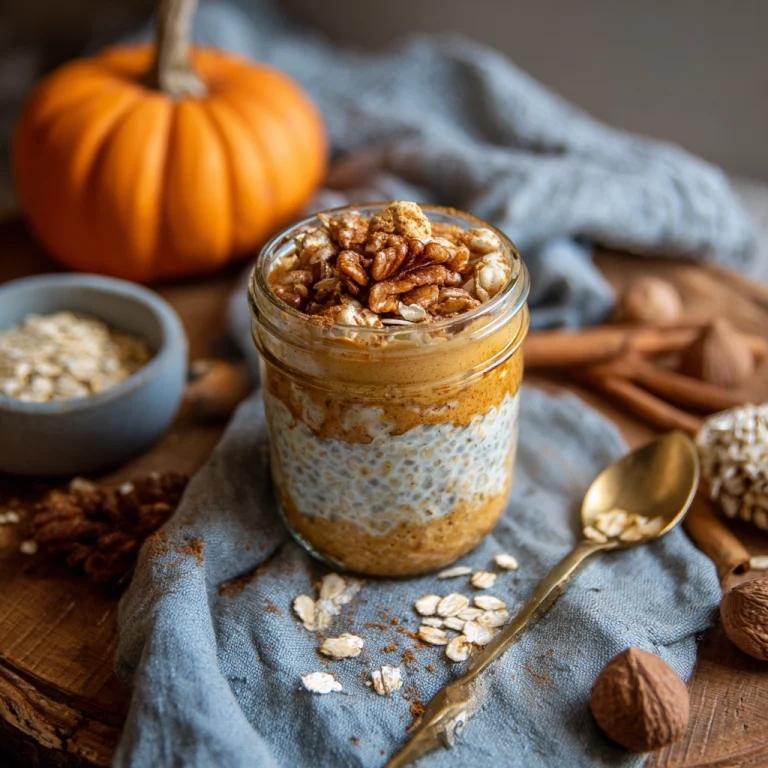 Pumpkin Pie Overnight Oats