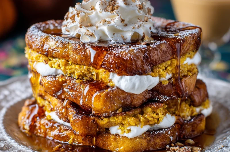 Pumpkin Stuffed French Toast Recipe