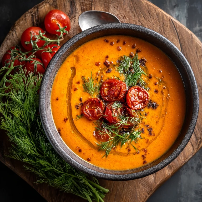 Roasted Tomato Fennel Soup