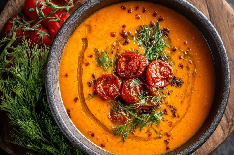 Roasted Tomato Fennel Soup: A Cozy, Flavor-Packed Bowl of Comfort