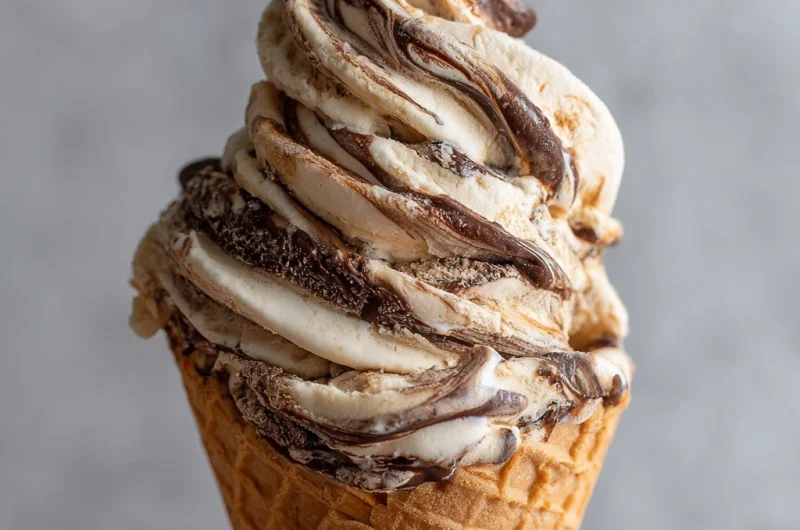 Swirl Chocolate Chip Ice Cream