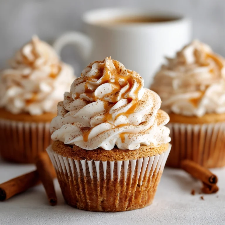 Tasty Pumpkin Spice Latte Cupcakes