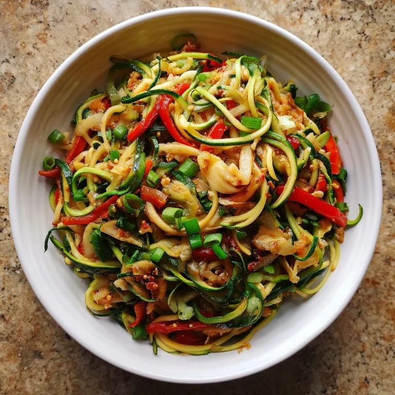 Zucchini Noodle Stir Fry
