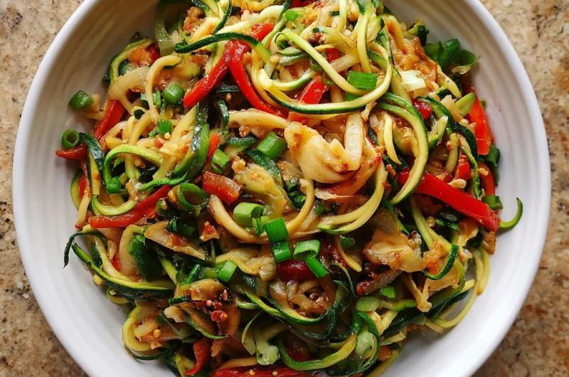 Zucchini Noodle Stir Fry: A Healthy, Flavorful, and Quick Meal