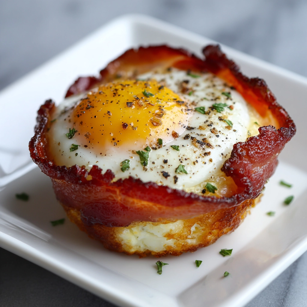 Bacon Egg Cups Recipe