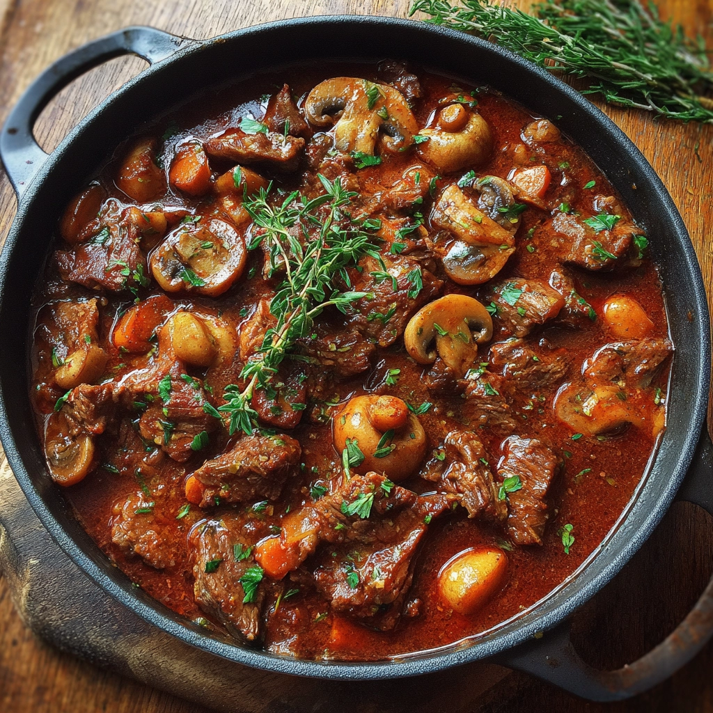 Beef Mushroom Stew