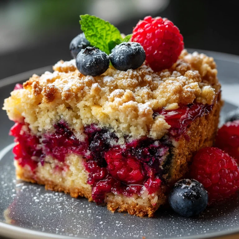 Berry Crumb Cake