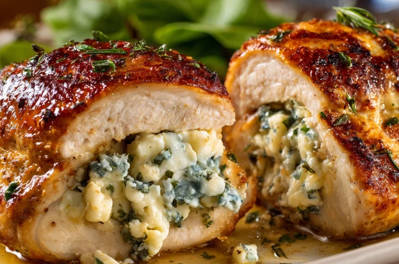 Blue Cheese Stuffed Chicken Breasts: A Decadent and Flavorful Dinner