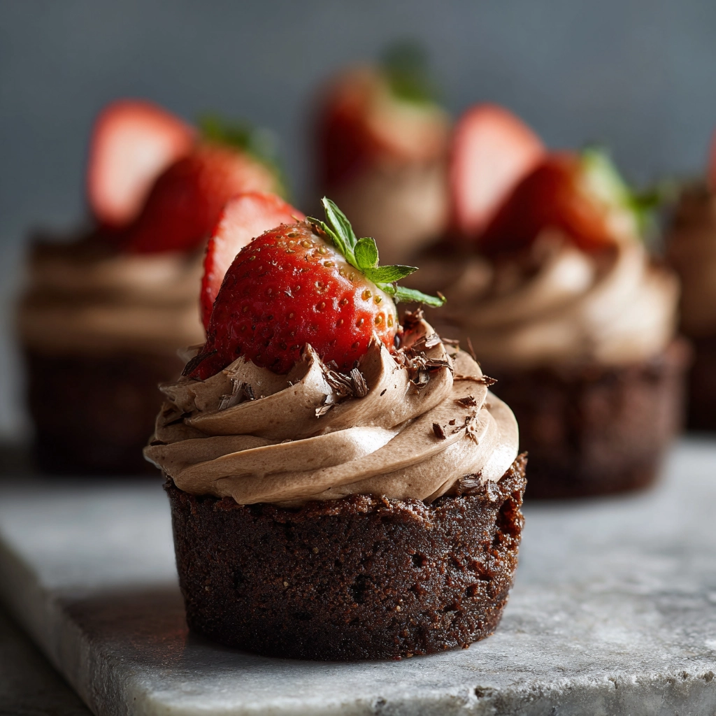 Brownie Mousse Cups