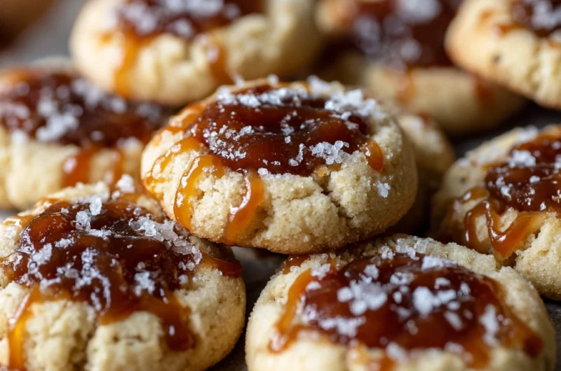 Chewy Caramel Thumbprint Cookies: A Sweet, Irresistible Treat