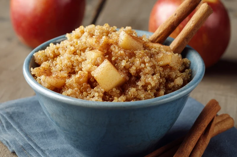 Cinnamon Apple Quinoa: A Warm, Wholesome Comfort Bowl