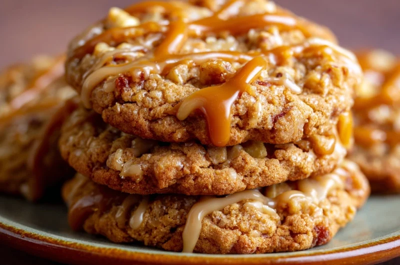 Copycat Crumbl Caramel Apple Cookie Recipe: Sweet, Chewy, and Irresistible