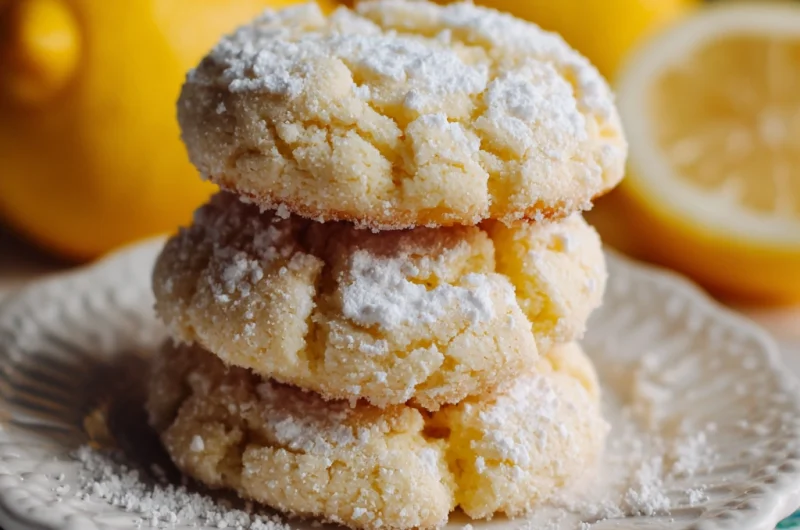 Copycat Crumbl Lemon Cookie Recipe: Soft, Tangy, and Irresistible