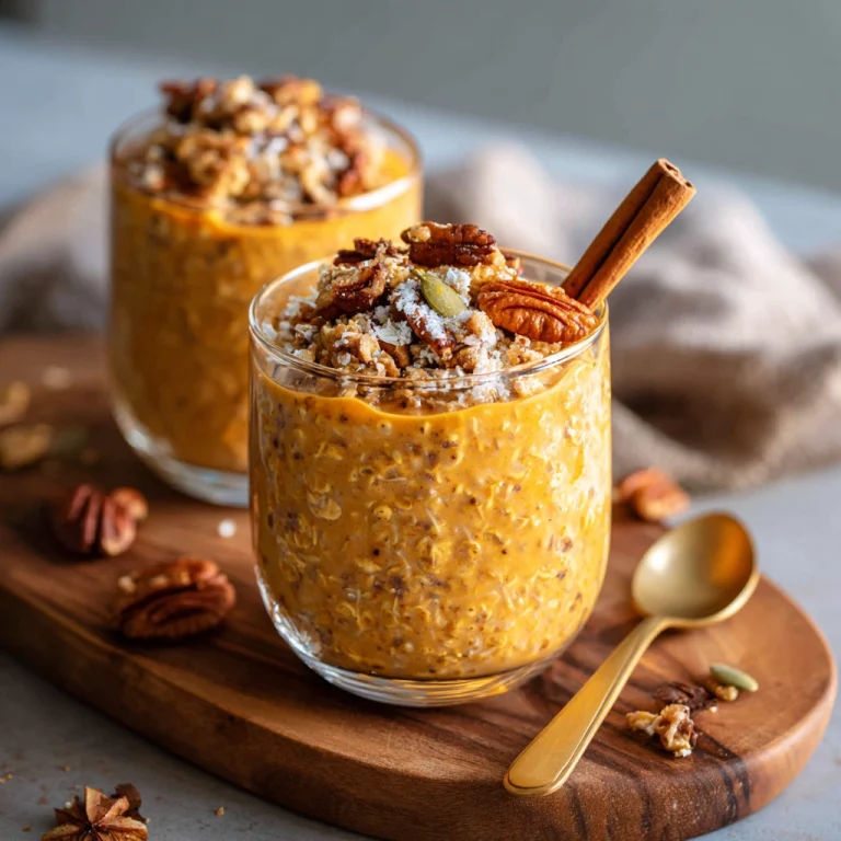 Creamy Pumpkin Overnight Oats