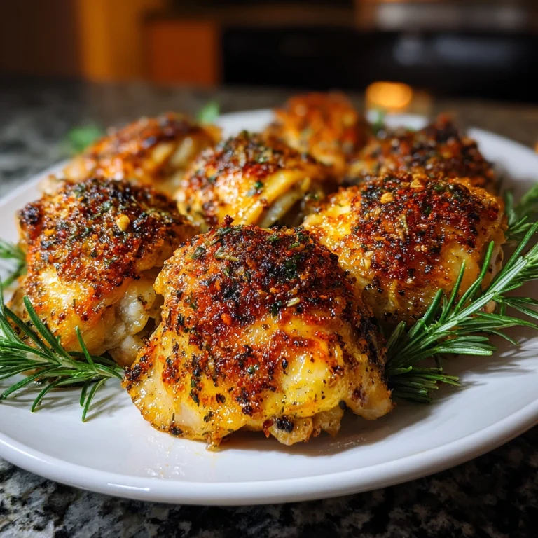 Crispy Baked Chicken Thighs With Rosemary
