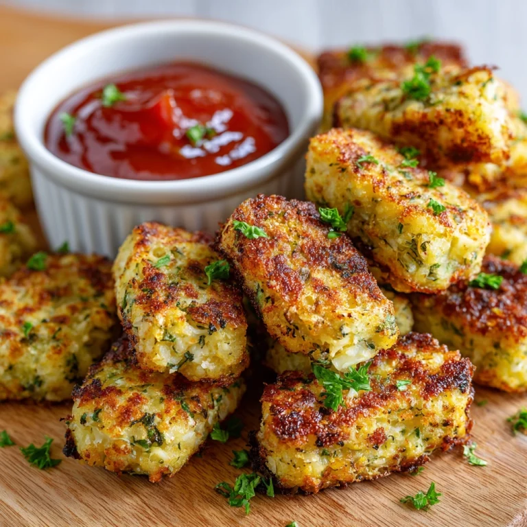 Easy Cauliflower Tots
