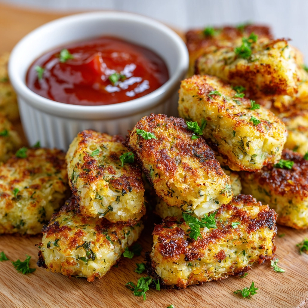 Easy Cauliflower Tots