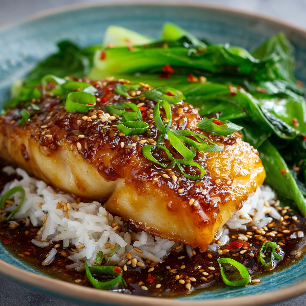 Easy Honey-Soy Glazed Cod