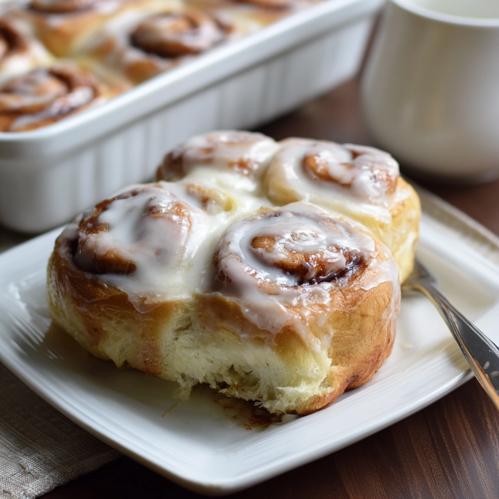 Easy Overnight Cinnamon Rolls