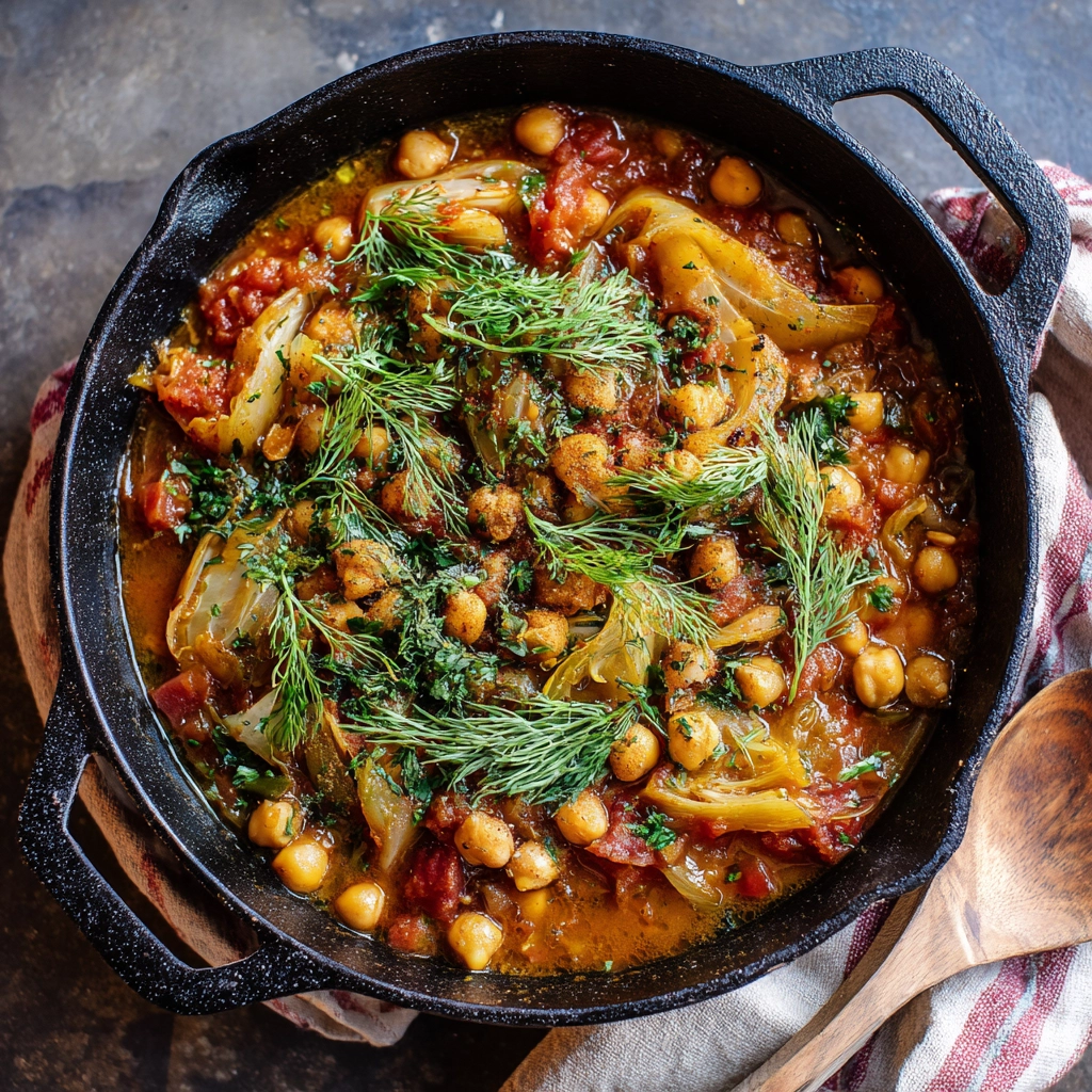 Fennel Chickpea Stew