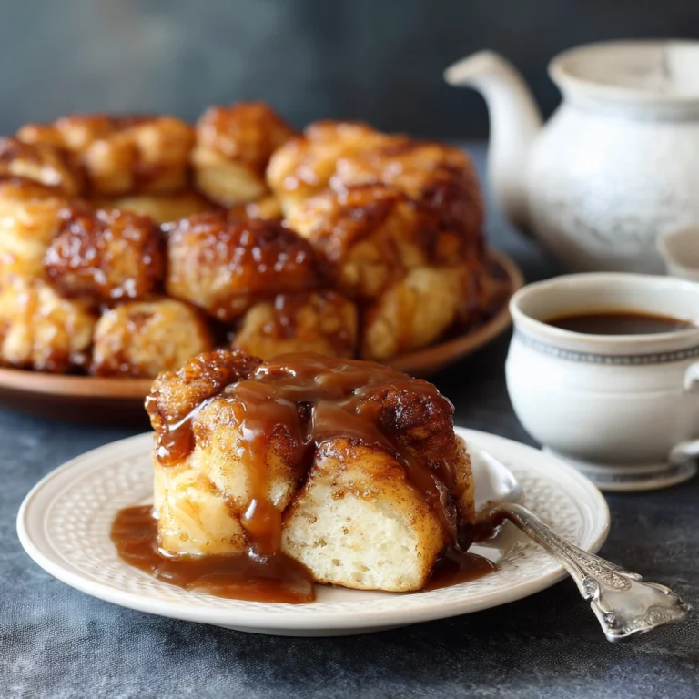 Gooey Cinnamon Monkey Bread with Canned Biscuits