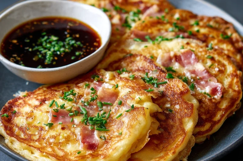 Irresistible Cheese and Ham Pancakes: A Comfort Food You’ll Crave Again and Again