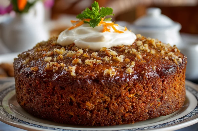 Jamaican Carrot Cake Recipe: Moist, Spiced, and Bursting with Flavor