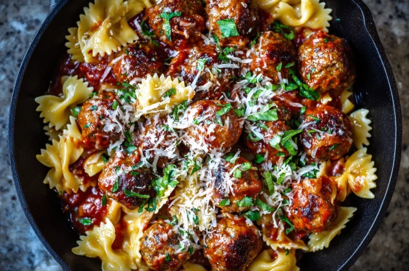 Meatball Pasta: Comfort in Every Bite