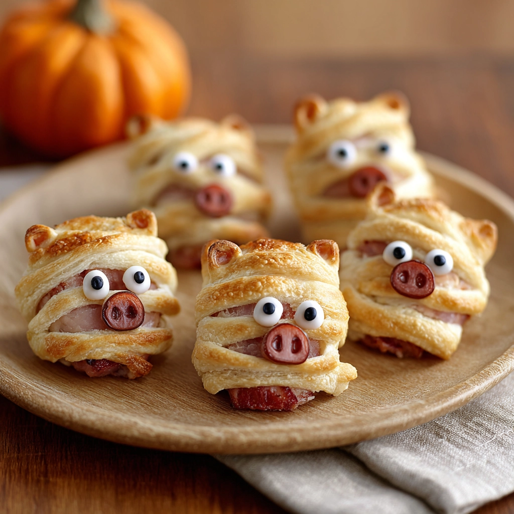 Mini Mummy Pigs in a Blanket