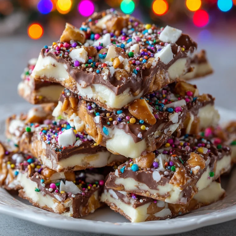 No-Bake Avalanche Bark Cookies