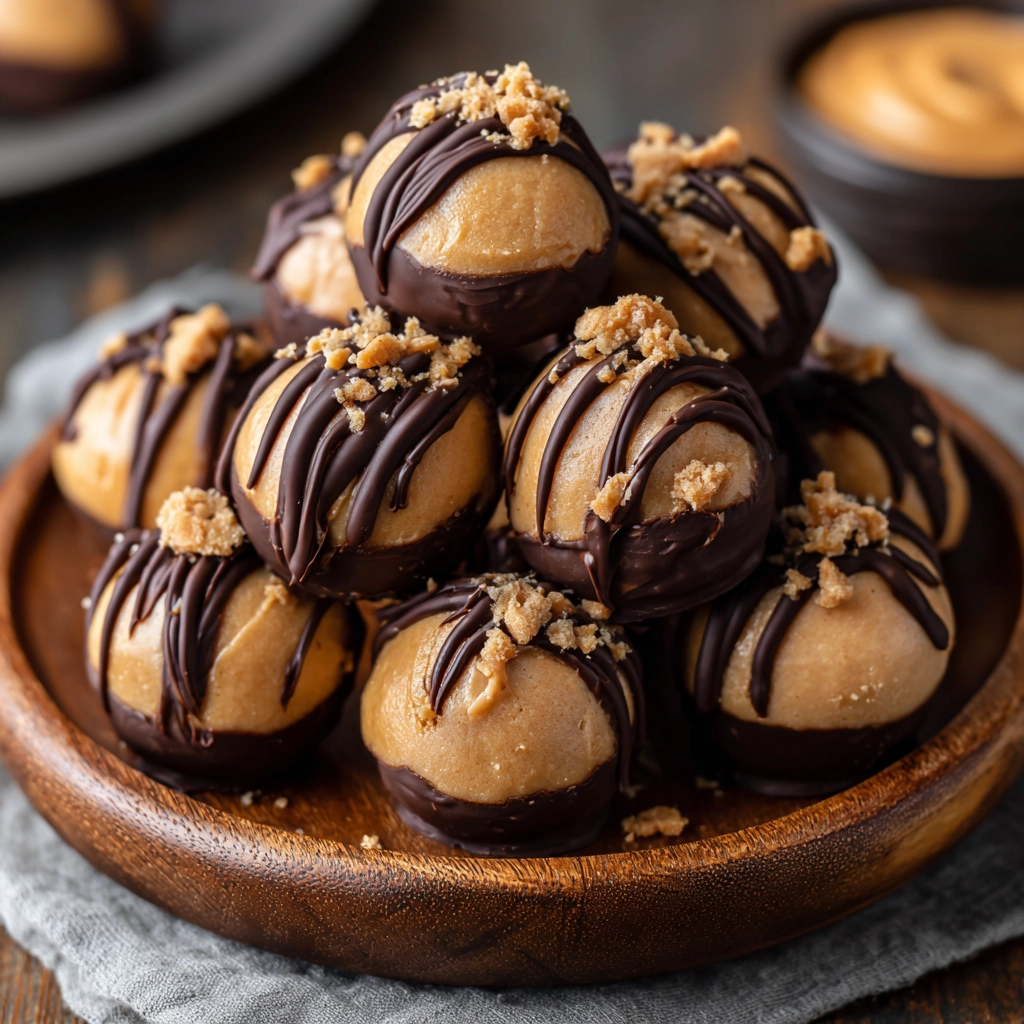 No-Bake Peanut Butter Buckeyes