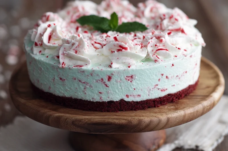 No-Bake Peppermint Cake: A Refreshing and Festive Dessert