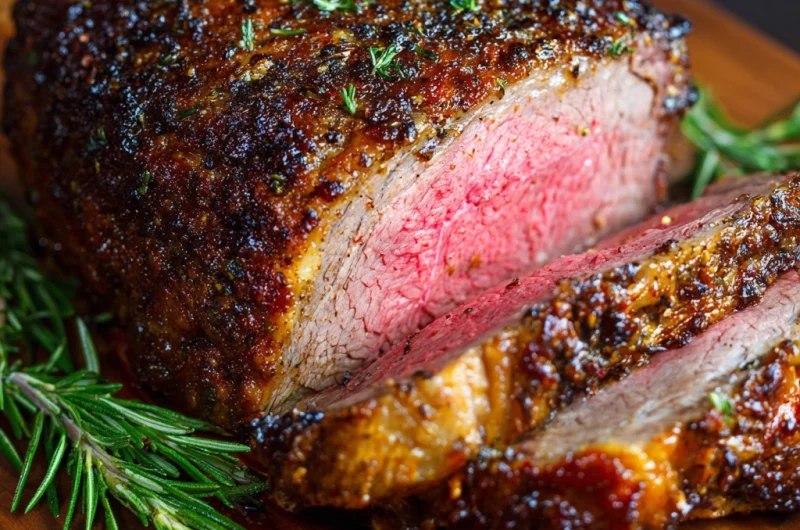 Oven-Roasted Garlic Butter Prime Rib: A Show-Stopping Roast