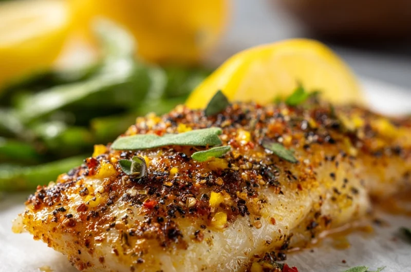 Quick Lemon Pepper Fish Fillet Recipe: Light, Zesty, and Delicious