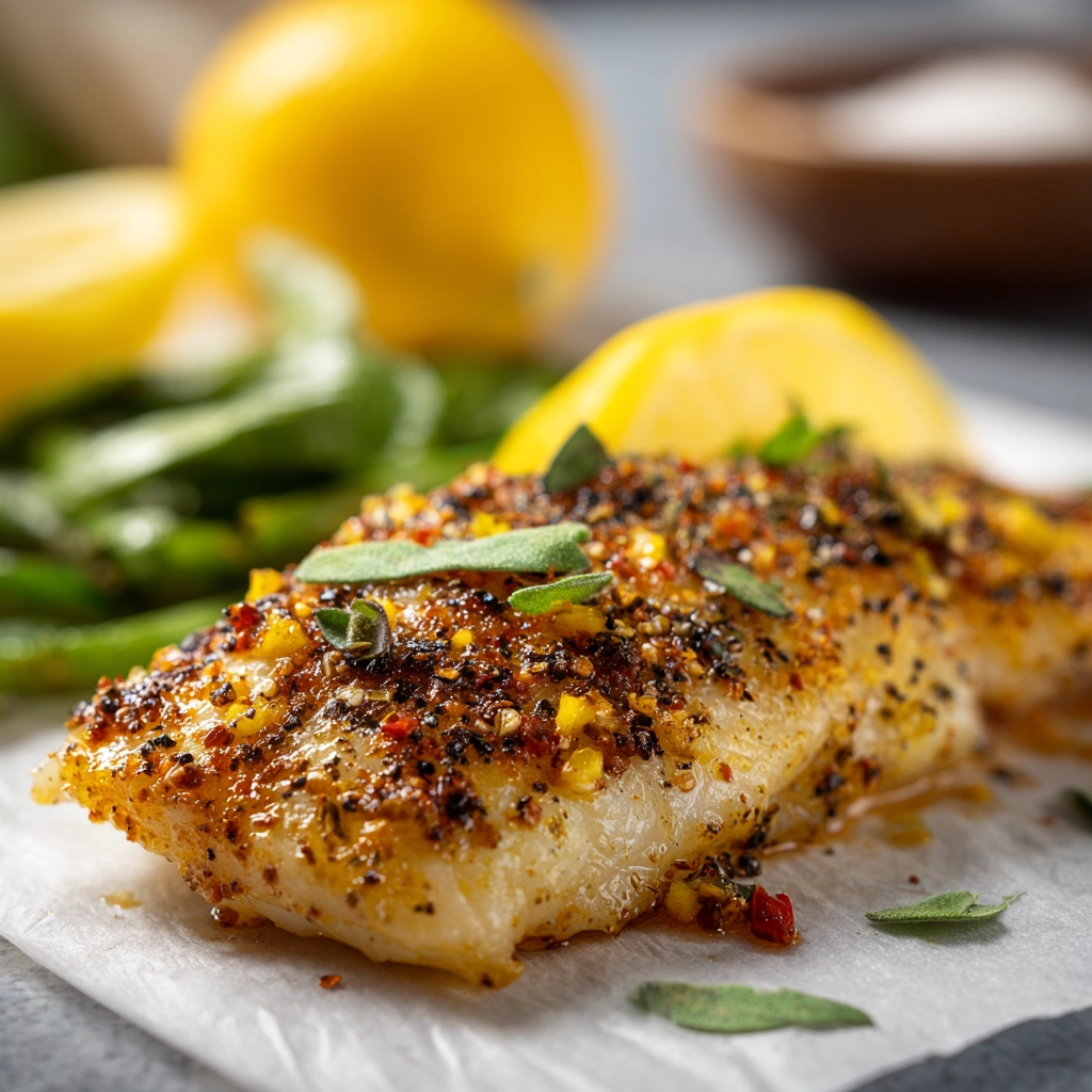 Quick Lemon Pepper Fish Fillet