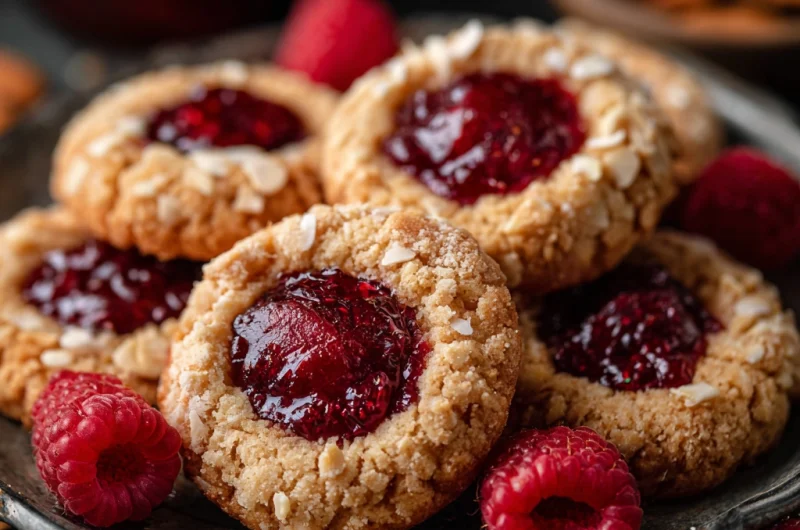 Raspberry Almond Thumbprints: A Buttery, Jam-Filled Delight for Every Occasion