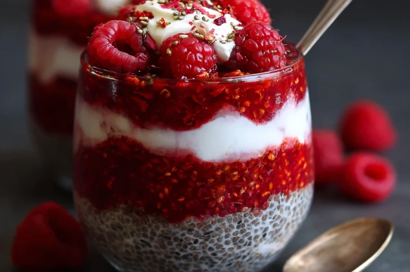 Raspberry Chia Pudding Parfait: A Healthy, Delicious, and Instagram-Worthy Treat
