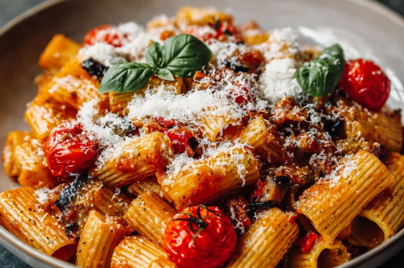 Rigatoni Alla Norma Pasta: A Classic Sicilian Comfort Dish