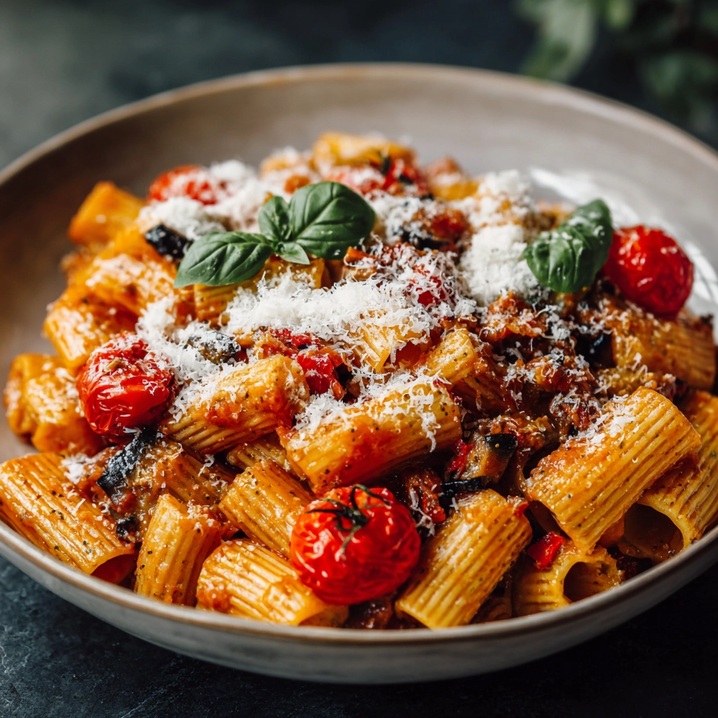 Rigatoni Alla Norma Pasta