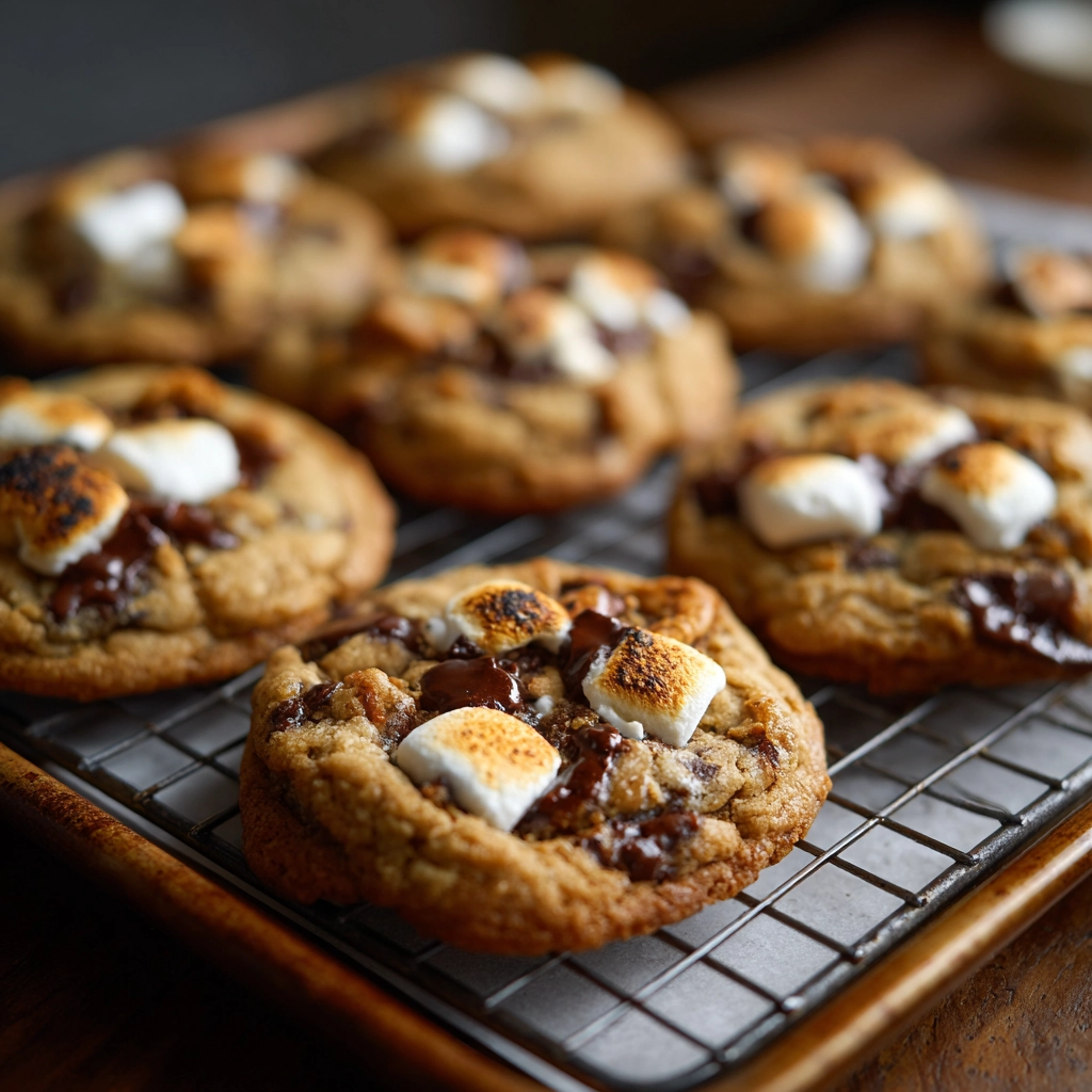 S’mores Chocolate Chip Cookies