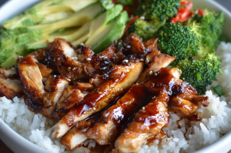 Teriyaki Chicken Rice Bowls: A Savory and Satisfying Meal