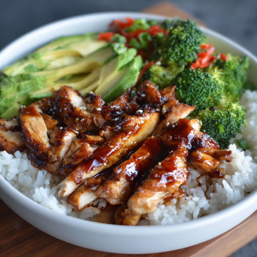 Teriyaki Chicken Rice Bowls Savory and Satisfying Meal