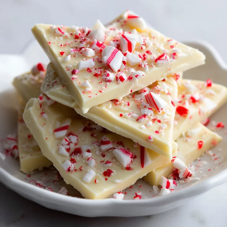 White Chocolate Peppermint Bark