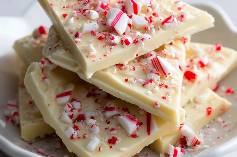 White Chocolate Peppermint Bark: A Festive Treat Everyone Loves