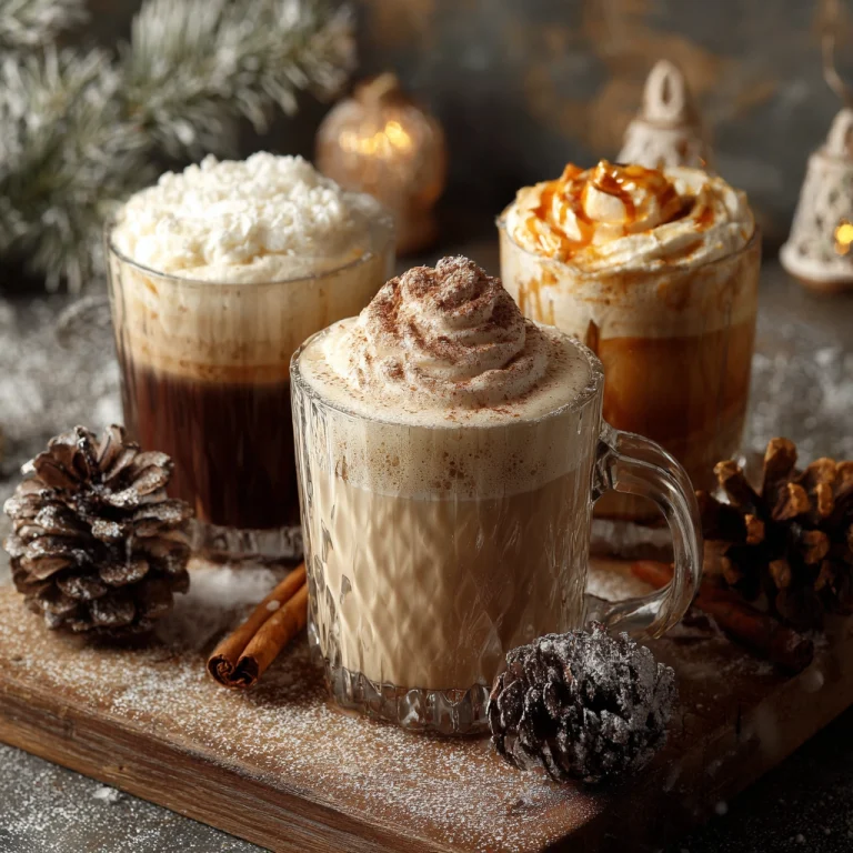 Winter Coffee Drinks